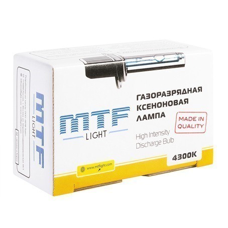 Ксеноновая лампа MTF HB3 (9005) 4300K