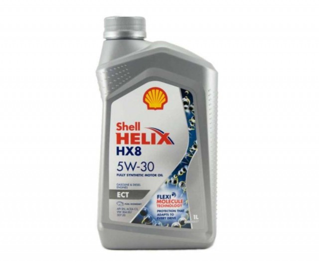 Масло моторное Shell Helix HX8 5W30 ECT (1 л)