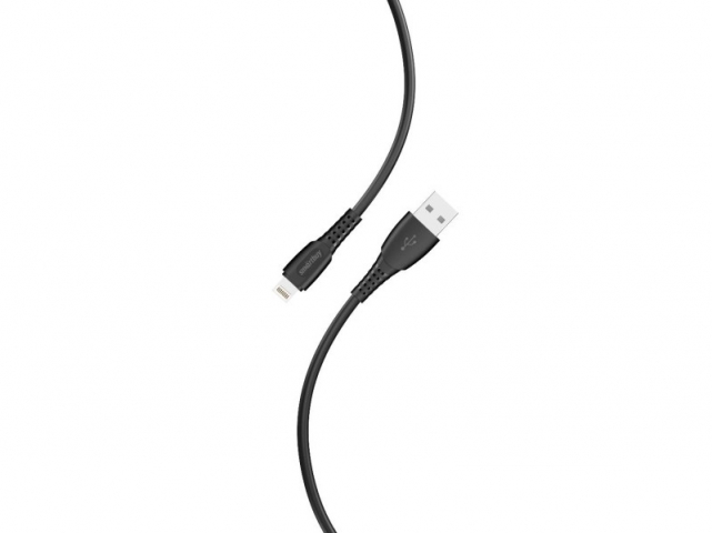 Кабель зарядки Smartbuy 512 S40 USB - iPhone (2,4 А, 1 м, черный)