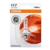 Лампа Osram H7 Original (12 В, 55 Вт, блистер)