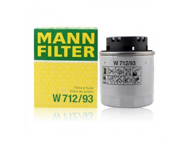 Фильтр масляный MANN-FILTER W 712/93