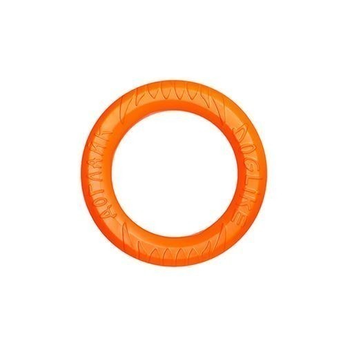 Игрушка DogLike Кольцо восьмигранное (оранжевое, диаметр 12,0 см)