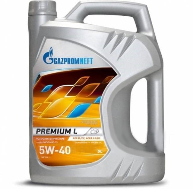 Масло моторное Gazpromneft Premium L 5W40 (5 л)