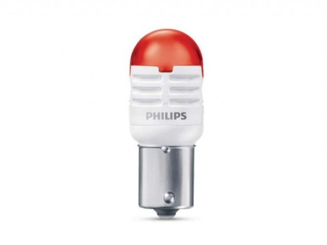 Светодиодные лампы Philips P21W Ultinon Pro3000 LED (красный, 2 шт)
