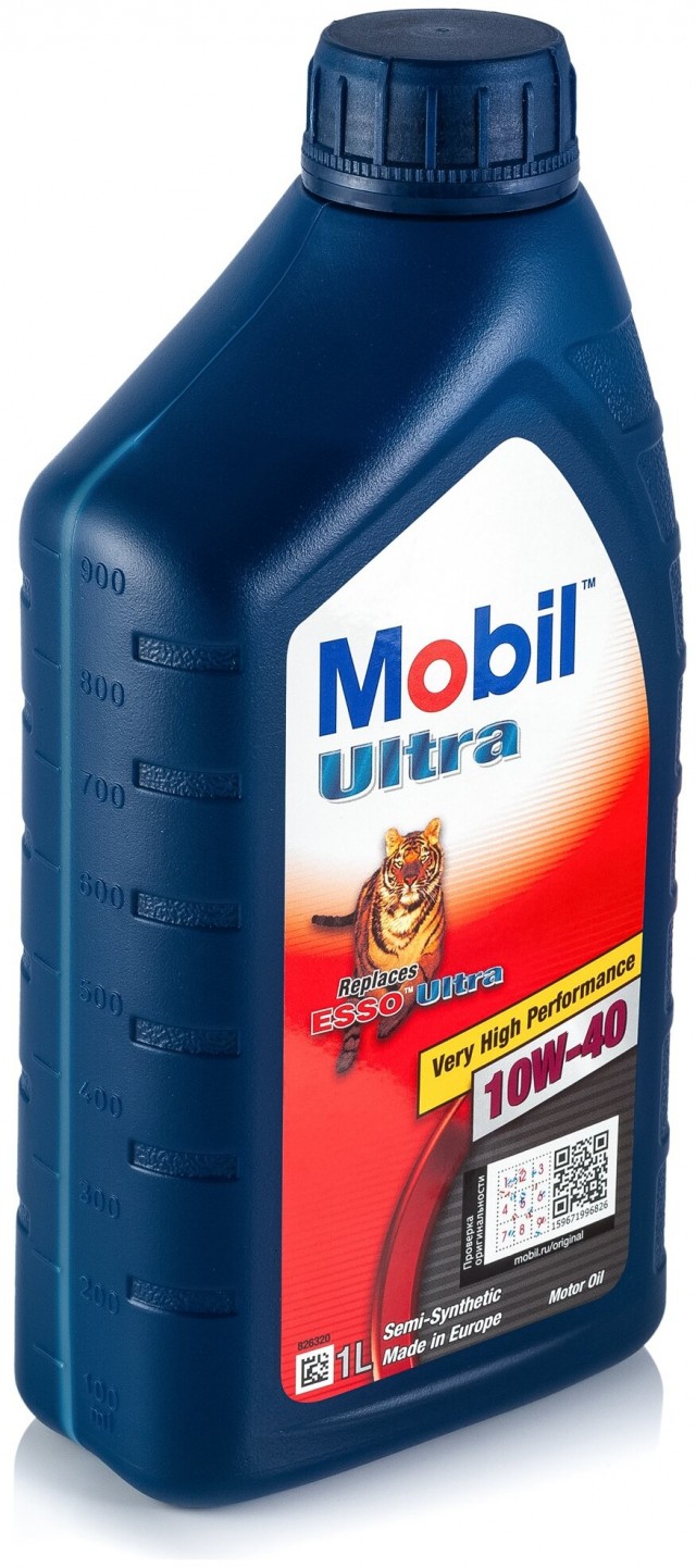 Масло моторное Mobil Ultra 10W40 (1 л)