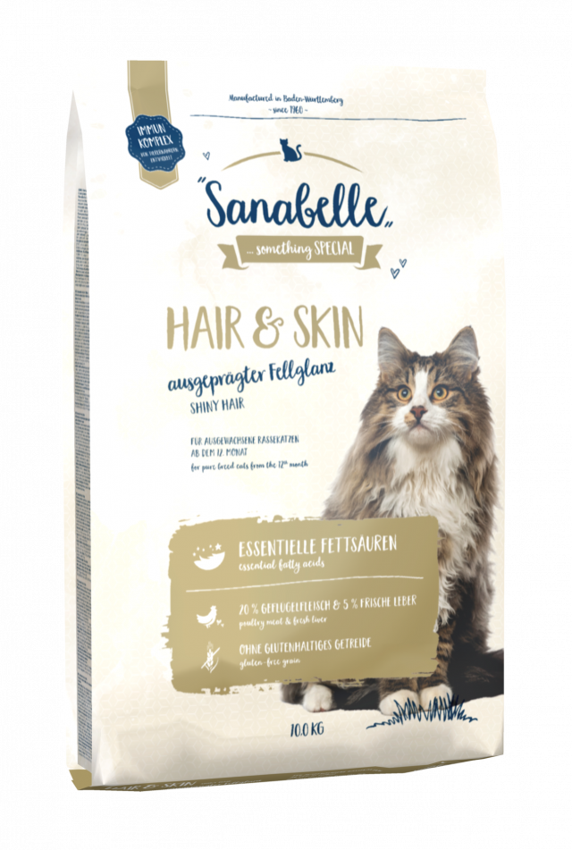 Сухой корм для кошек Sanabelle Hair&Skin (10 кг)