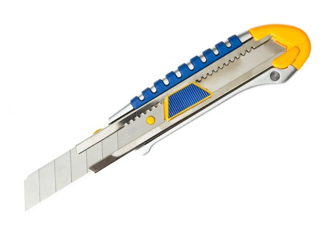 Нож Kraft Professional (25 мм, автоматический фиксатор)