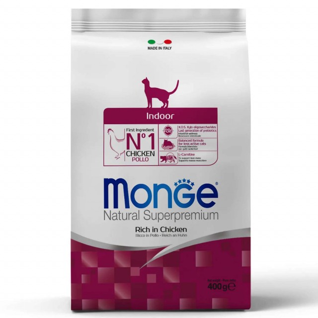 Сухой корм для кошек Monge Daily Line - Indoor (400 г)