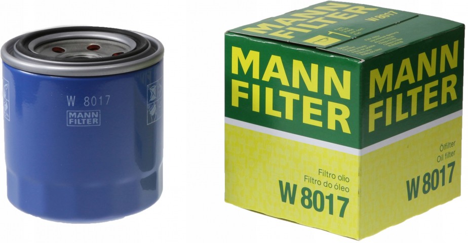 Фильтр масляный MANN-FILTER W 8017