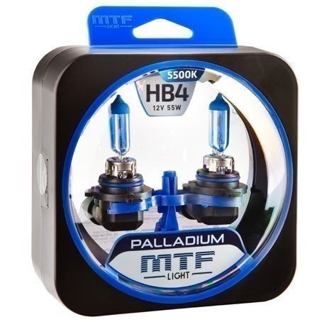 Лампы MTF Palladium HB4 (12 V, 55 W, 2 шт)