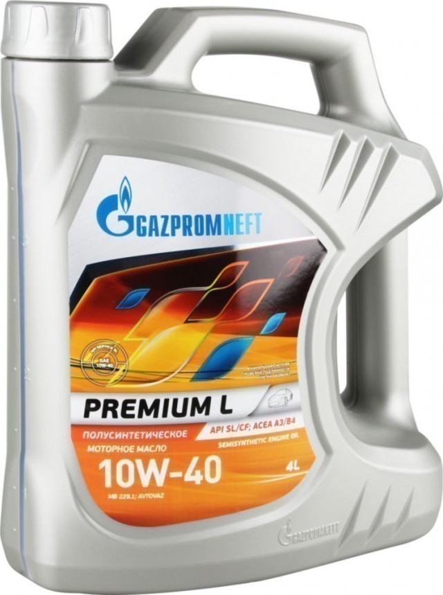 Масло моторное Gazpromneft Premium L 10W40 (4 л)