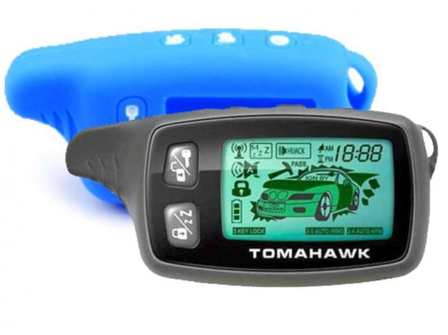 Чехол силиконовый Tomahawk TW-9010/9020/9030 (синий)