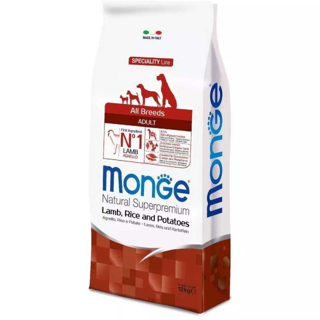 Сухой корм для собак Monge Specialty Line - Adult Lamb (12 кг)