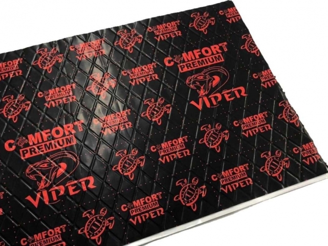 Вибропласт ComfortMat D3 Dark Viper (3,0 мм, 50х70 см)