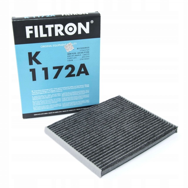 Фильтр салонный Filtron K 1172A (CUK 2243) угольный