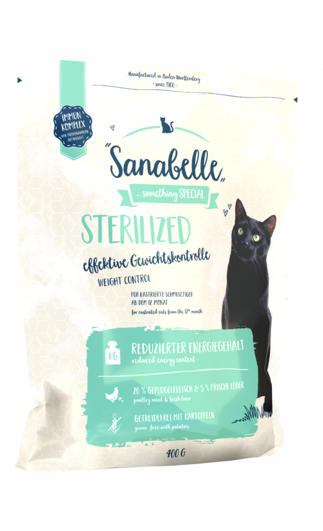 Сухой корм для кошек Sanabelle Sterilized (0,4 кг)