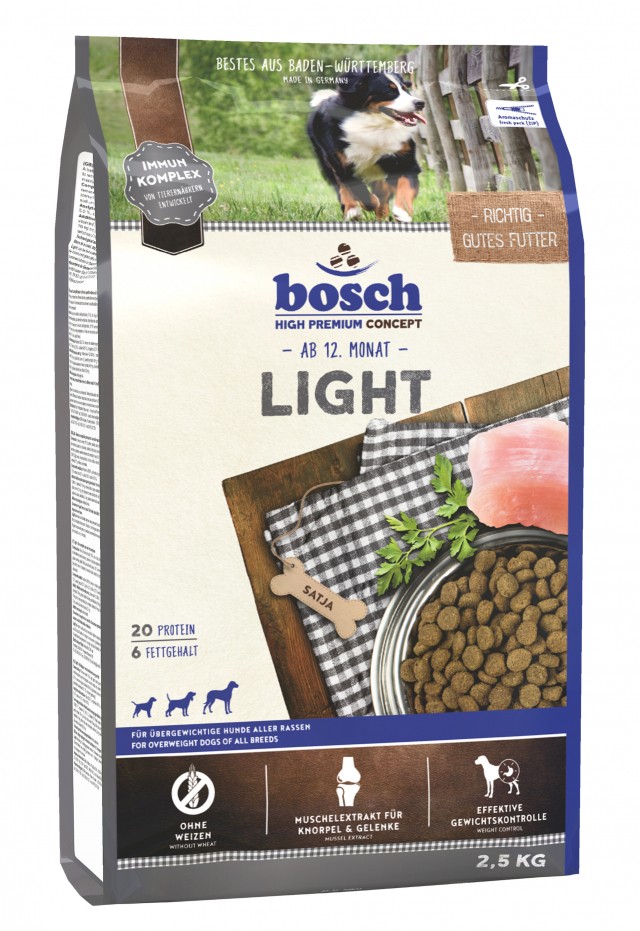 Сухой корм для собак Bosch Light (2,5 кг)