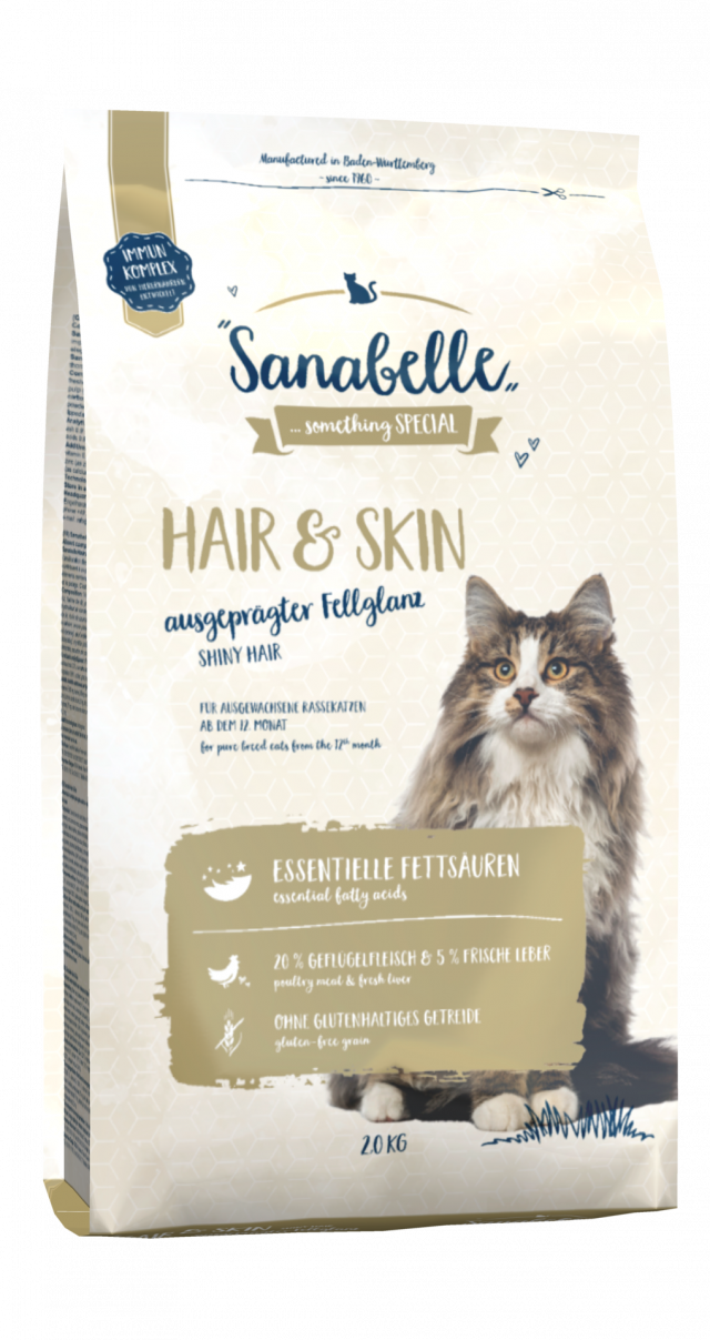 Сухой корм для кошек Sanabelle Hair&Skin (2 кг)