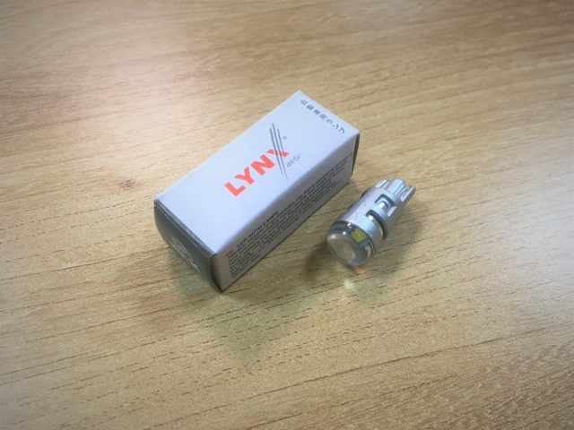 Светодиодная лампа Lynx W5W LED - 1SMD (6000K, 1 шт)