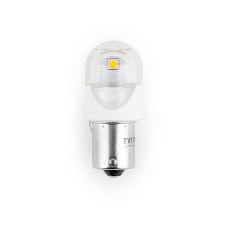 Светодиодная лампа MTF Night Assistant P21W (янтарная, +30%)