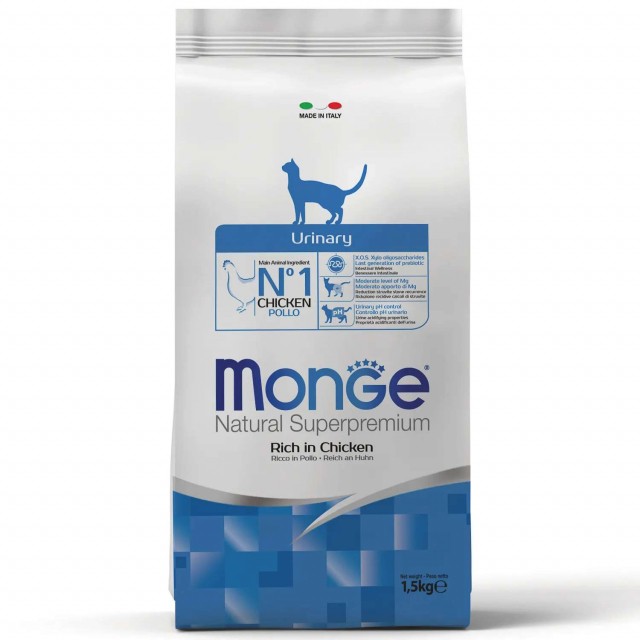 Сухой корм для кошек Monge Daily Line - Urinary (1,5 кг)