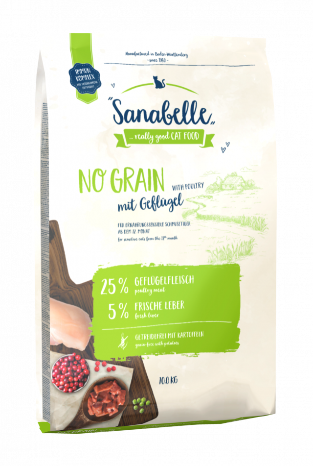 Сухой корм для кошек Sanabelle No Grain (10 кг)