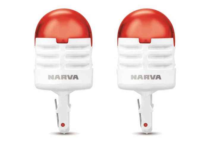 Светодиодные лампы Narva W21W Range Performance LED (красный, 2 шт)