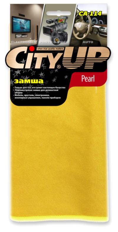 Салфетка CityUp CA-114 Pearl (синтетическая замша)