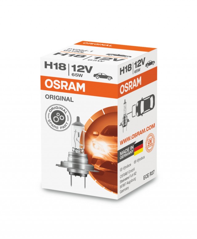 Лампа Osram H18 Original (12 В, 65 Вт)