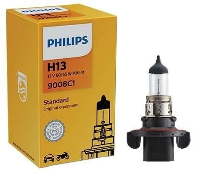 Лампа Philips H13 Standard (12 В, 55/60 Вт)