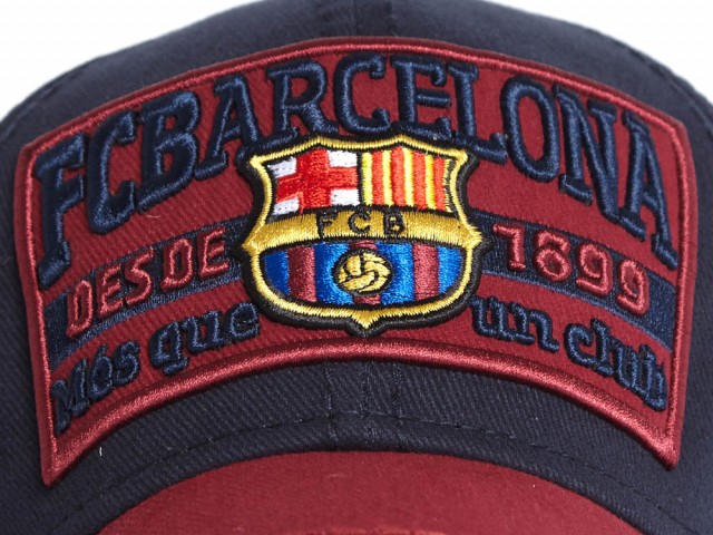 Бейсболка FC Barcelona, син.-гран., р.55-58, арт.107716