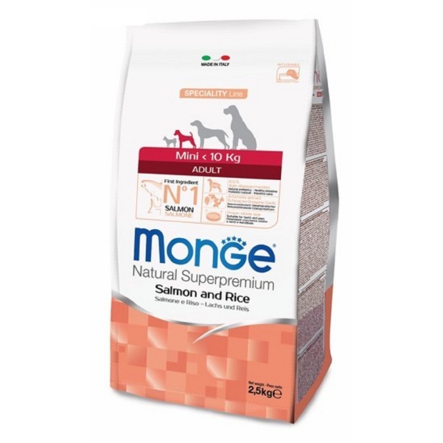 Сухой корм для собак Monge Specialty Line - Mini Adult Salmone (2,5 кг)