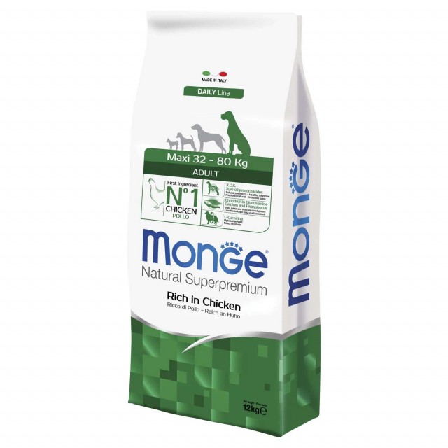 Сухой корм для собак Monge Daily Line - Maxi Adult (12 кг)