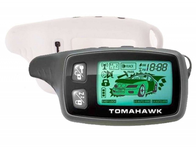 Чехол силиконовый Tomahawk TW-9010/9020/9030 (белый)