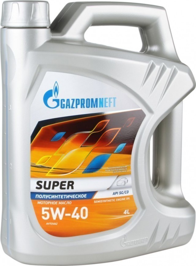 Масло моторное Gazpromneft Super 5W40 (4 л)