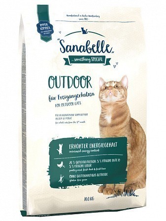 Сухой корм для кошек Sanabelle Outdoor (10 кг)