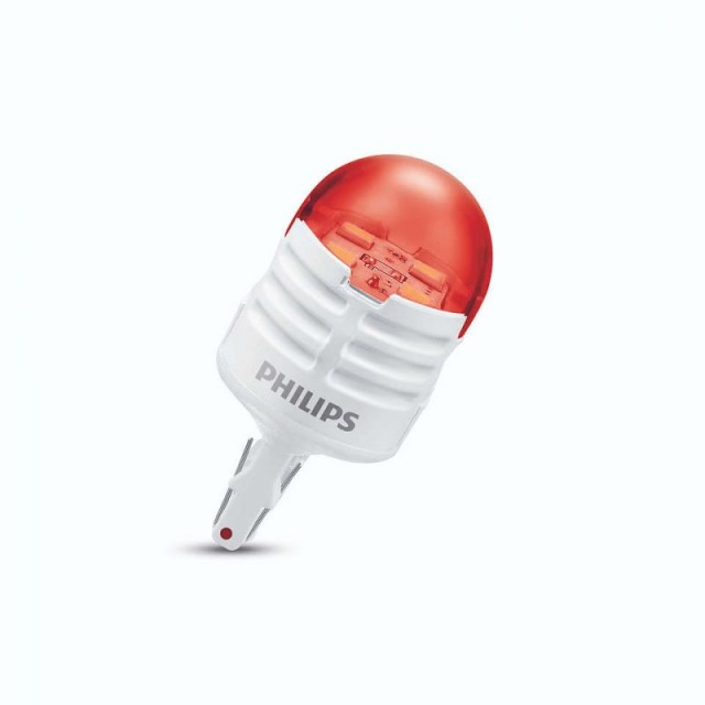 Светодиодные лампы Philips W21/5W Ultinon Pro3000 LED (красный, 2 шт)