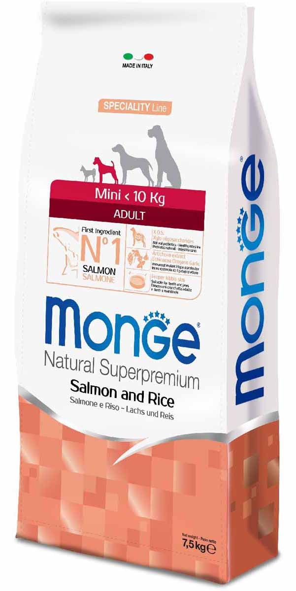 Сухой корм для собак Monge Specialty Line - Mini Adult Salmone (7,5 кг)