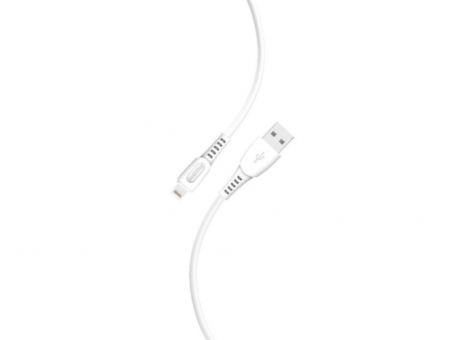 Кабель зарядки Smartbuy 512 S40 USB - iPhone (2,4 А, 1 м, белый)