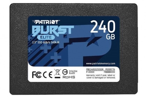 SSD диск Patriot Memory Burst Elite (2,5", SATA3, 240 GB) 