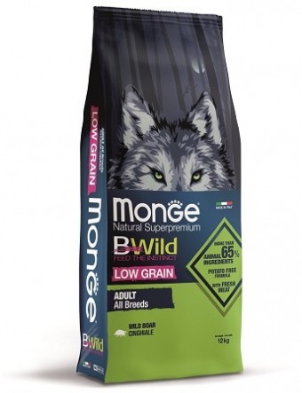Сухой корм для собак Monge BWild Low Grain - Boar (12 кг)