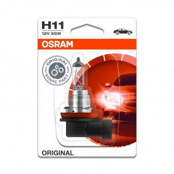 Лампа Osram H11 Original (12 В, 55 Вт, блистер)