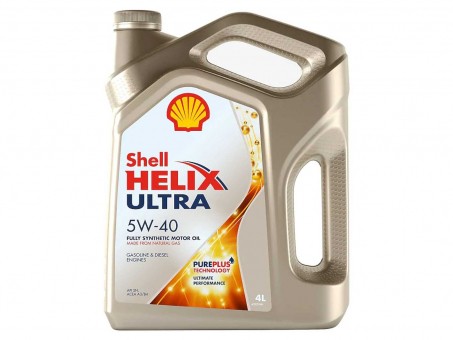 Масло моторное Shell Helix Ultra 5W40 (4 л)