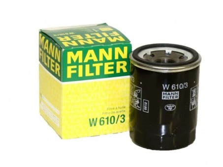 Фильтр масляный MANN-FILTER W 610/3