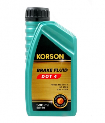 Тормозная жидкость Korson DOT-4 (0,5 л)