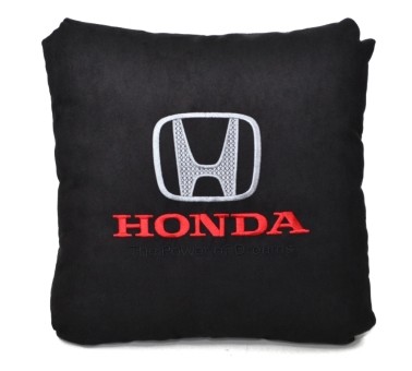Подушка замшевая Honda (А18 - черная)