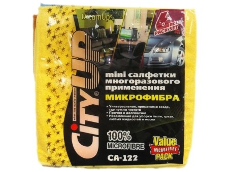 Набор салфеток CityUp CA-122 DremUp (микрофибра, 6 шт)