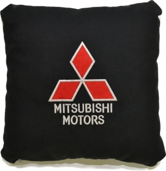 Подушка замшевая Mitsubishi (А18 - черная)