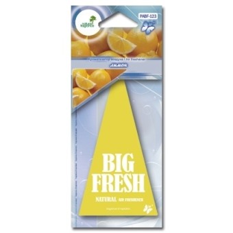 Ароматизатор пластинка Big Fresh PABF-123 (лимон)	
