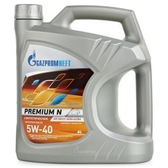 Масло моторное Gazpromneft Premium N 5W40 (4 л)